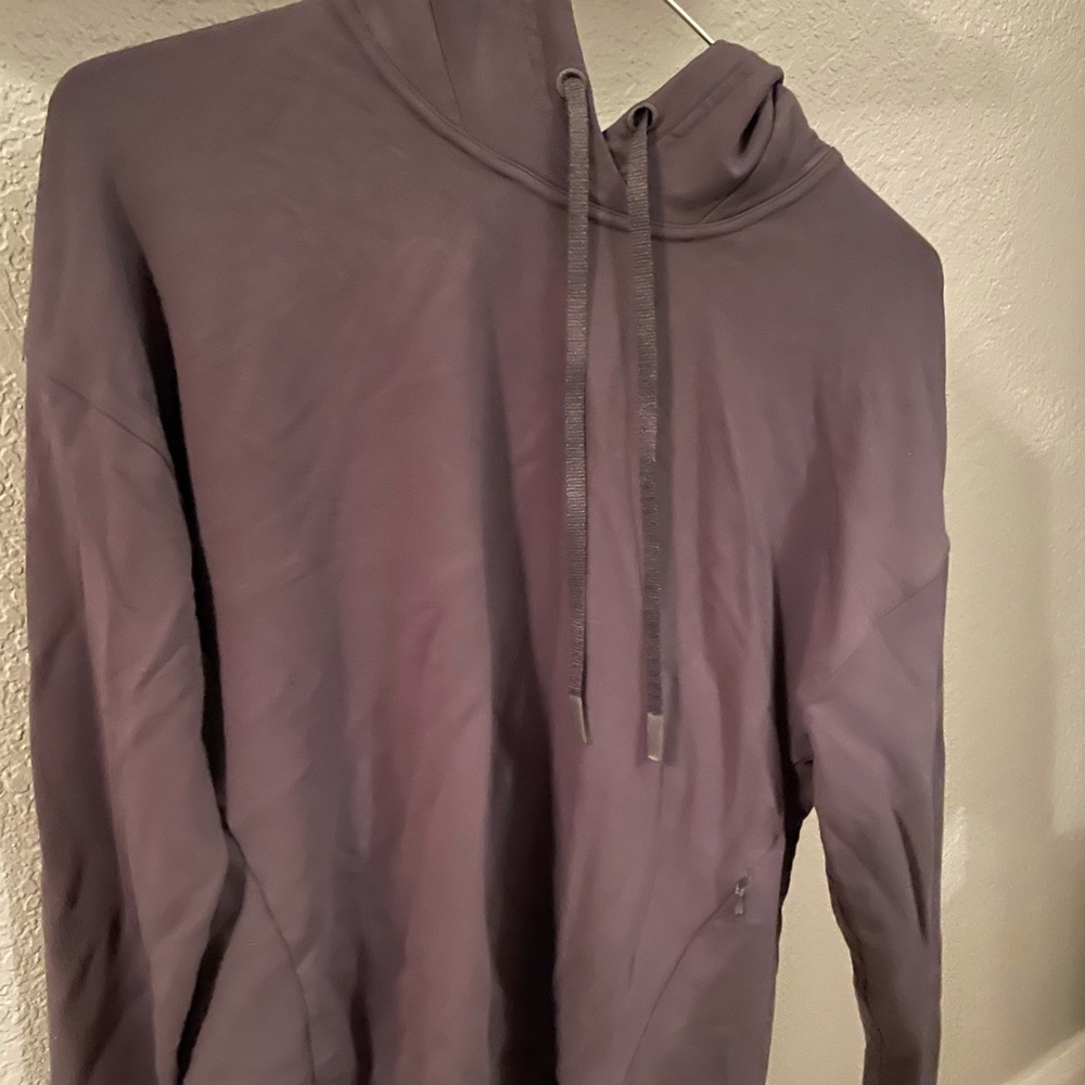 Lululemon dark gray/purple hoodie. Size 6